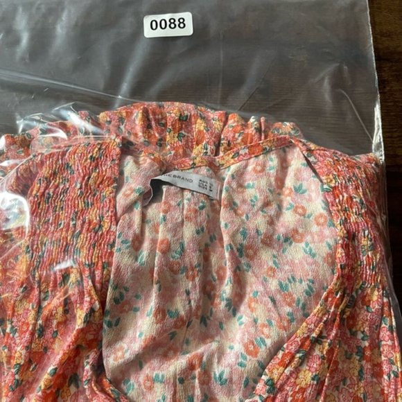 FAITHFULL The Brand Margherita ruffle Mini Dress Size 6 - Picture 14 of 14